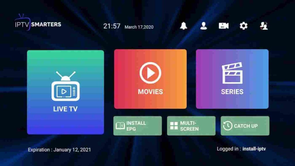 App android IPTV