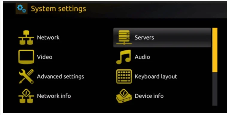 IPTV sur MAG BOX
