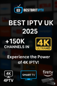Free IPTV trial promo with Smart TV and smartphone streaming movies and sports