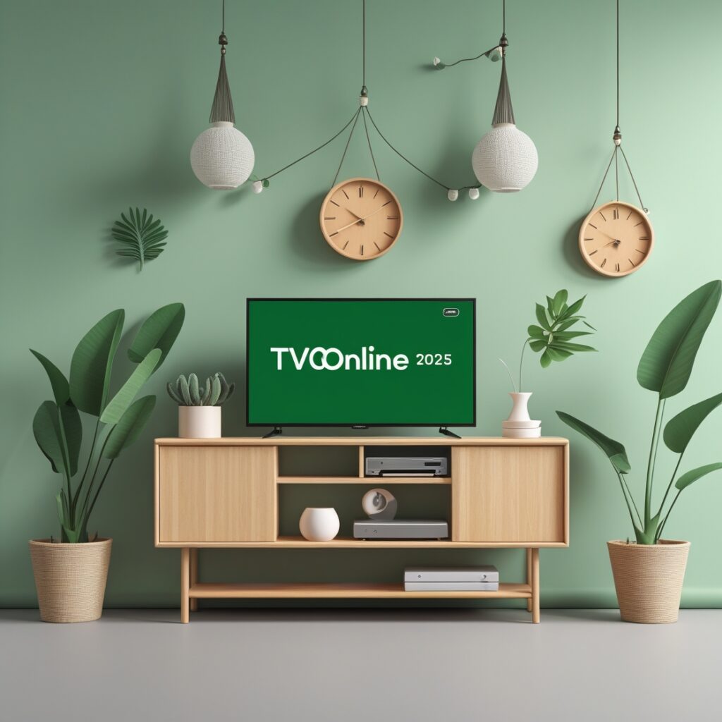 Watching TVOnline with BestBritIPTV on a 4K Smart TV