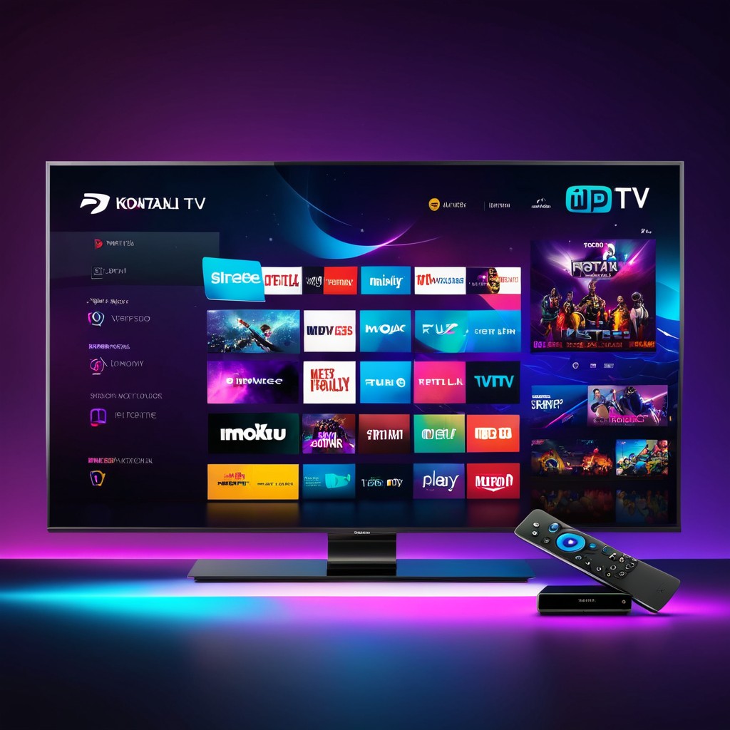 British IPTV streaming on smart TV in the UK