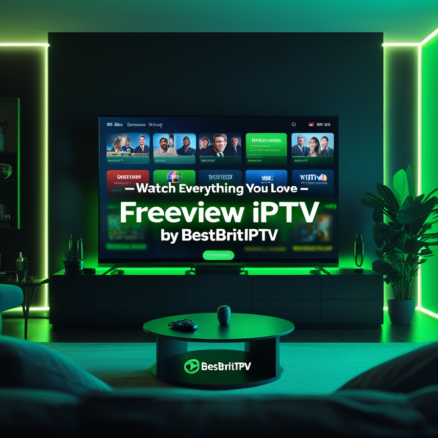 Watch Freeview IPTV M3U on Smart TV with BestBritIPTV – UK channels in 4K