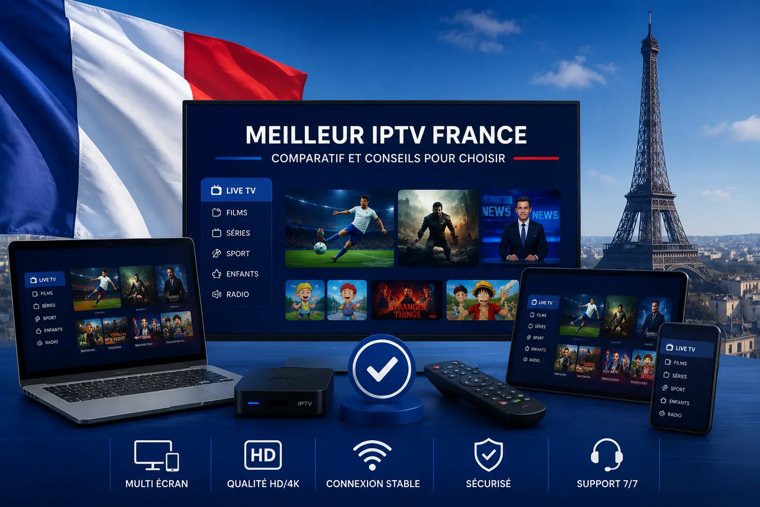 meilleurs IPTV France